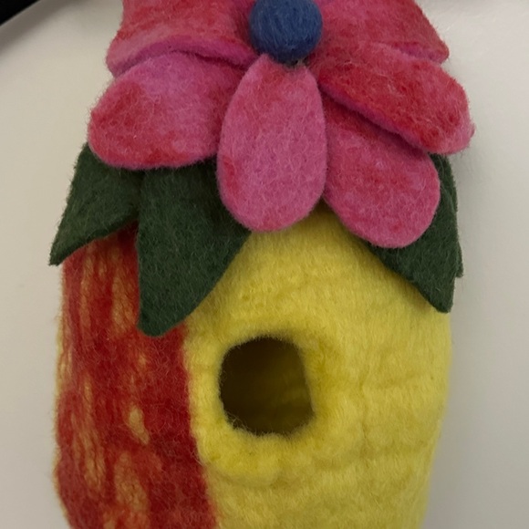 Other - Colorful Felt Decorative with Flower Design